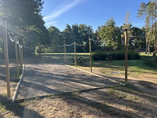 Jeu de boulesbaan op bungalowpark 't Vosseven in Stramproy